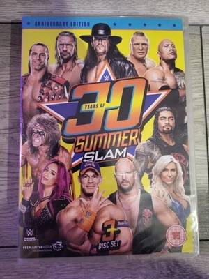 WWE 30 Years of Summerslam 2018 DVD 3-Disc Set, Wrestling  - Image 1 of 2