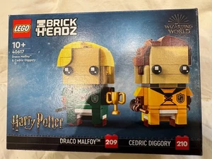 Lego Harry Potter Brickheadz Draco Malfroy & Cedrick Diggory 40617 - Picture 1 of 2