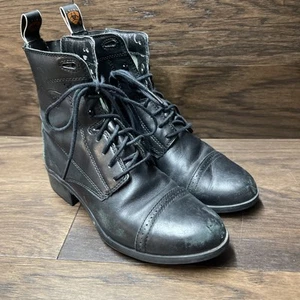 Ariat Damen-Schnürstiefel schwarz Stil 10000811 Heritage 3 Paddock Damen 6B - Bild 1 von 15