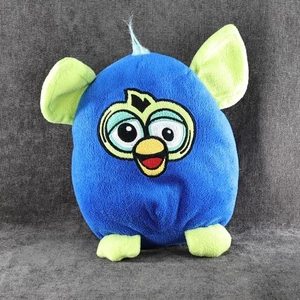 Furby 8" Plush Blue Teal 2015 Hasbro Toy Factory Stuffed Animal - Picture 1 of 9