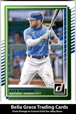 Donruss #16 2025 Alex Gordon Kansas City Royals MLB béisbol Foto 1 de 2