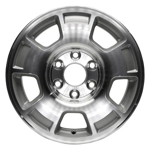PVD Light Chrome 5 Spoke 17 x 7.5 Refurbished Wheel - Picture 1 of 1
