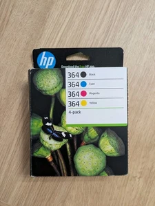 HP 364 Ink Cartridges 4-Pack (Black, Cyan, Magenta, Yellow) Same Day Dispatch - Picture 1 of 4