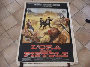 MANIFESTO L'ORA DELLE PISTOLE 1968 GARDNER ROBARS RYAN - Picture 1 of 1