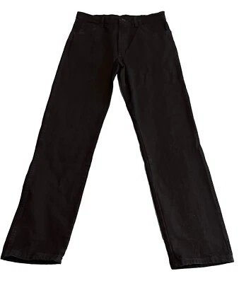 Rustler Jeans Mens Size 36 x 34 Black Regular Fit Straight Leg Dark Wash NWT - Image 1 of 4