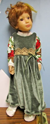 Pullover oder Kleid Set Handarbeit passend für 18" Kidz N Katzen wie Puppen OOAK - Bild 1 von 3