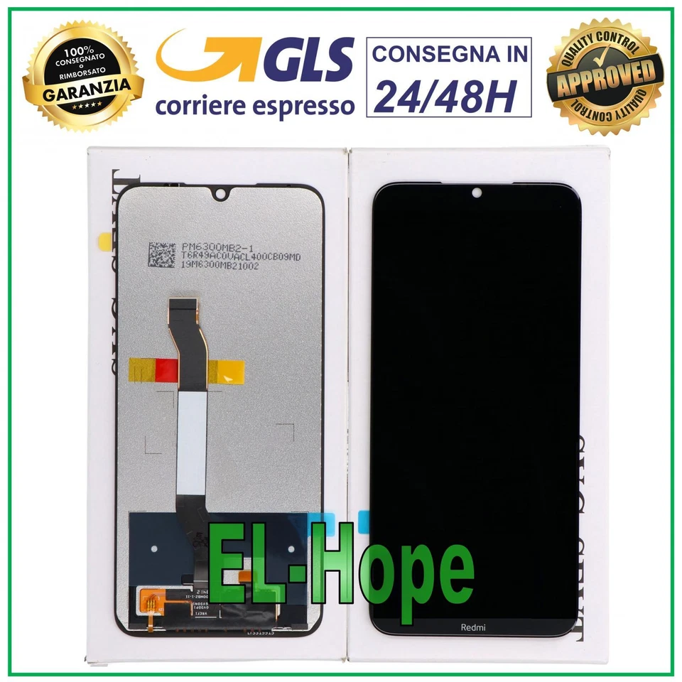 DISPLAY LCD PARI ORIGINALE SERVICE XIAOMI REDMI NOTE 8 M1908C3JG TOUCH SCREEN - Immagine 1 di 1