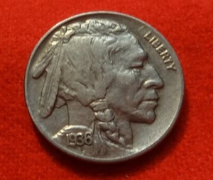 1936 BUFFALO NICKEL - Picture 1 of 2