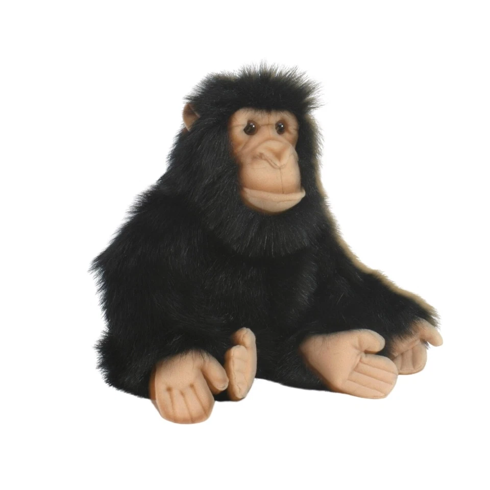 Chimpanzee - Hansa Realistic Stuffed Plush Animal Soft Toy 25cm - image 1 of 1