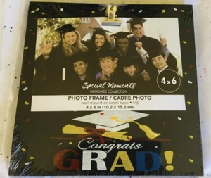 Graduation Pic Frame For 4x6 Pic-Free Standing Or Wall Mount - Picture 1 of 1