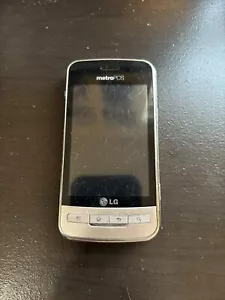 LG Optimus M MS690 - Argento ( MetroPCS) disabilitato! Per ricambi o così com'è! - Foto 1 di 6