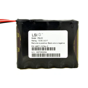 LSI 49571-15 Rev C FBU02 13.5V 8.0F RAID Controller Battery Backup Modul - Bild 1 von 2