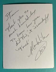 SIGNED MARY WILSON PHOTO AUTOGRAPHED - THE SUPREMES - Picture 1 of 2