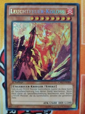 MISPRINT! LEUCHTFEUER-KOLOSS - CBLZ-DE084 SCR / 1. Auflage Near Mint Elfuria - Bild 1 von 4