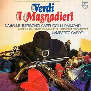 VERDI: "I MASNADIERI" (CABALLE, BERGONZI) 3 LP BOX PREMIUM USED LP (NM/EX) - Picture 1 of 1