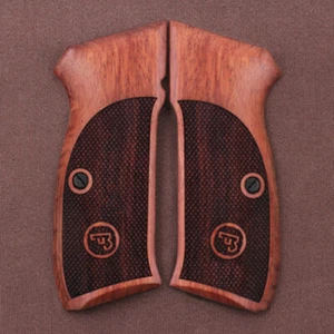 Empuñadura de palo de rosa compatible con CZ SP-01 - Imagen 1 de 3