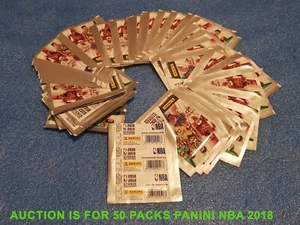 50 x Packs Panini NBA 2018 - Bild 1 von 5