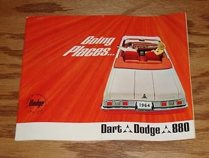 Dodge Dart GT Polara 500 1964 personalizado 880 folleto de ventas 64 - Imagen 1 de 2