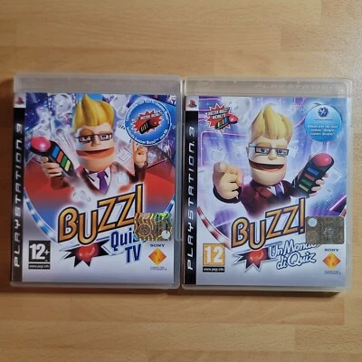 Lotto Buzz Quiz TV E Un Mondo Di Quiz Ps3 Playstation 3 Pal Ita - Immagine 1 di 4