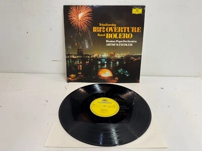 Tchaikovsky 1812 Overture • Boston Pops Arthur Fiedler DGG vinyl record LP - Image 1 of 4