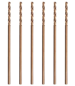 6Pcs 11# x 12" Aircraft Extension Drill Bit HSS Cobalt Extral Long Metal Drill - Bild 1 von 9