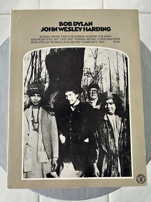 LIBRO DE CANCIONES BOB DYLAN John Wesley Harding de colección con fotos 1968 excelente estado. Foto 1 de 4