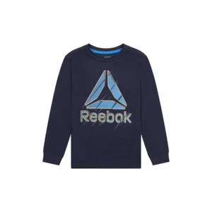 Reebok Boys Active Long Sleeve Graphic T-Shirt, Size M (8) - Picture 1 of 6