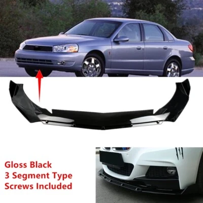 Universal Adjustable Fit For Saturn L L200 L300 01-05 Front Lip Spoiler Splitter Foto 1 de 4