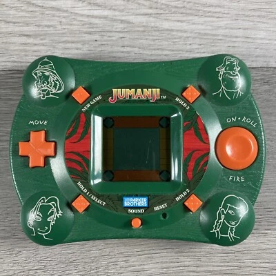 Antigo 1996 Jumanji Hand-Held Electronic Arcade Game Parker Bros Testado Funciona - Imagem 1 de 3