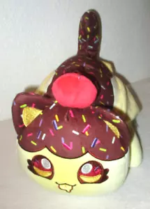 Peluche 11" Aphmau MeeMeows Misterioso Carnaval Golosina Chocolate Plátano Gato NUEVO - Imagen 1 de 11