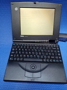 Dell Latitude XPi Vintage Laptop - Damaged - NO HDD - FOR PARTS - Picture 1 of 22
