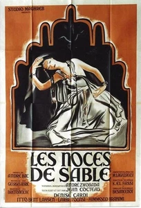 Original vintage poster LES NOCES DE SABLE MAGHREB FILM 1949 - Picture 1 of 1