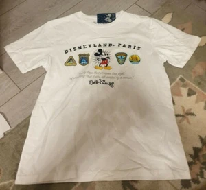 T-Shirt Logo 2 Parks Icons White XXL / Parks Icon White Disneyland Paris - Picture 1 of 4