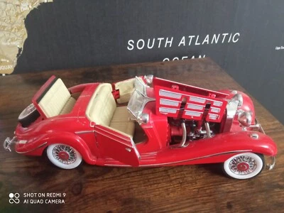 voiture miniature MERCEDES 500K SPECIAL ROADSTER 1936 1/18 MAISTO sans SA BOITE - Photo 1/4