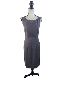 Boss Hugo Boss Sleeveless Wool Blend Sheath Dress Office Career 2 - Picture 1 of 10