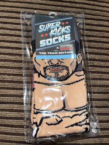 AEW All Elite Wrestling The Acclaimed Super Kick Socks Crate Exclusive New Cover