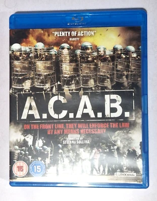 A.C.A.B. All Cops are Basterds BLU RAY Italian Drama Film English Subtitles - Image 1 of 3