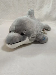 GANZ® Plush BOTTLENECK DOLPHIN 10in Webkinz - Picture 1 of 6