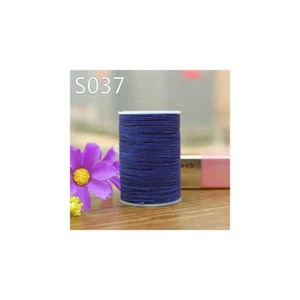 Professional 3 Strands Waxed Lined Thread 0.8mm 60M hand sewing leathercraft - Picture 1 of 49