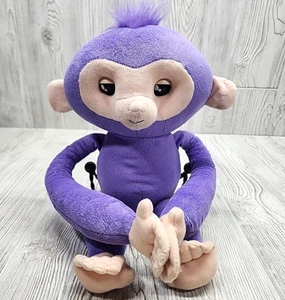 "Fingerlings WOWEE Mono Púrpura Grande Hablar Funciona Muy bien - 18" - Imagen 1 de 11