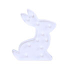 Weißes Kaninchen Nachtlicht für Kinderzimmer & Feste