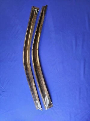 NEW 96-00 Civic Carbon Fiber Windo Visors - Image 1 of 4