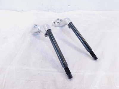 Manillar izquierdo/derecho BMW R1100R R850R 1995-2001 y soportes plateados Foto 1 de 4