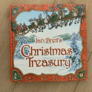 Jan Brett’s Christmas Treasury Oversized Hardcover Book with DJ, 7 Books - Picture 1 of 2