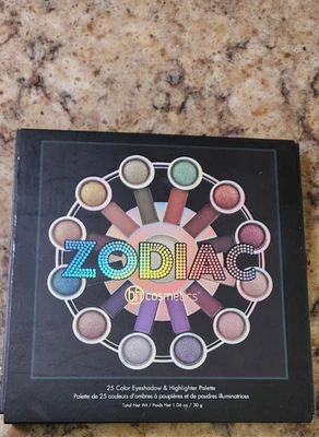BH Cosmetics Zodiac Love Signs 24 Eyeshadow & 1 Highlighter Palette New - Image 1 of 2