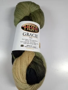 Fiesta Yarn Gracie Lace-Camo Man-950 Yards- Extrafine Merino Wool/Silk/Cashmere - Picture 1 of 2