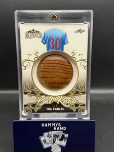 2020 Leaf Lumber Tim Raines Bat Knob 1/1!! - Picture 1 of 1