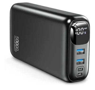 Cargador Portátil 50000mAh Banco de Alimentación - Paquete de Batería Externa Carga Rápida 22.5W Foto 1 de 4