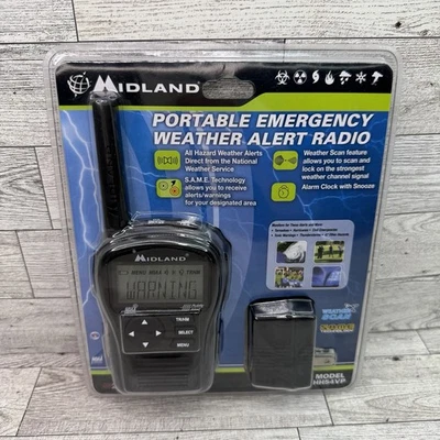 Midland Portable Emergency Weather Alert Radio Model HH54VP Sealed READ** - Image 1 of 4