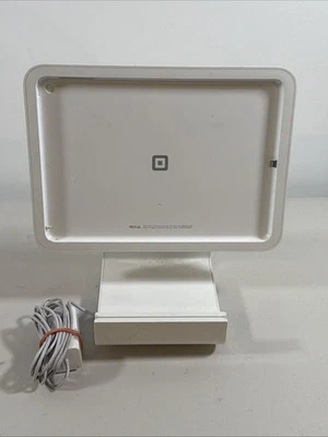 Square Stand Only for Apple iPad  - White model# 5089 S089 - Image 1 of 4